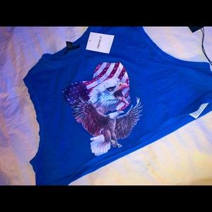 Born Wild Graphic Muscle Tee